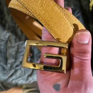 Gucci tan belt nwot